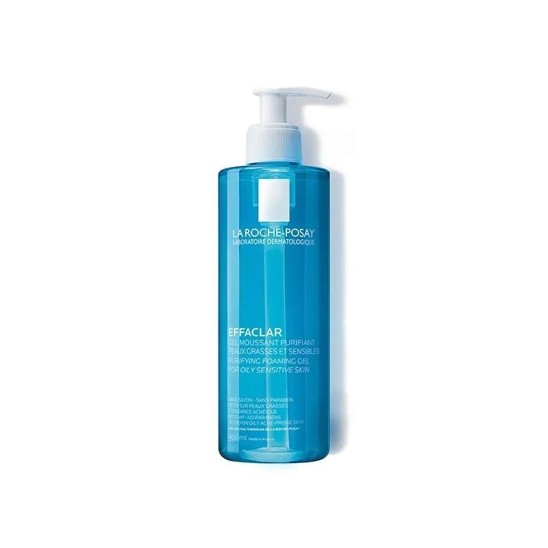 Effaclar Gel Moussant 400ml | Nettoyant peau grasse Maroc